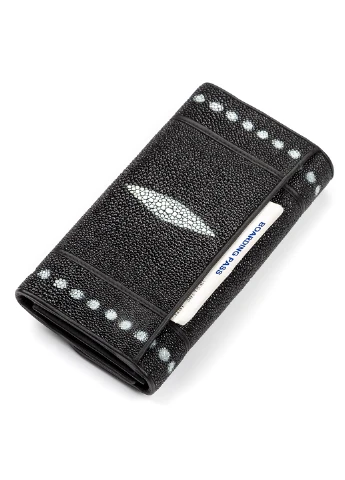 Жіночий шкіряний гаманець 19х10 см Stingray Leather (250097527)