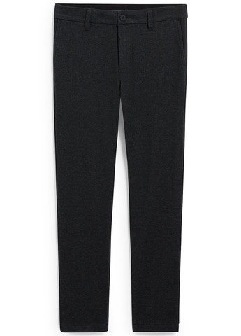 Черные кэжуал демисезонные прямые брюки C&A