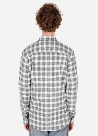 Белая кэжуал рубашка в клетку Colin's