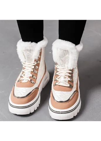 Черевики жіночі Bailey 3384 41 25,5 см Бежевий Fashion (253791619)