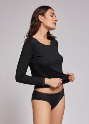 Труси жіночі міні-бікіні L чорний 208P1 Gisela (255764784)