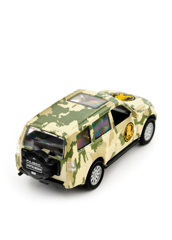 Автомодель MITSUBISHI PAJERO 4WD TURBO, 6,6х17,5х7 см TechnoDrive (285735778)