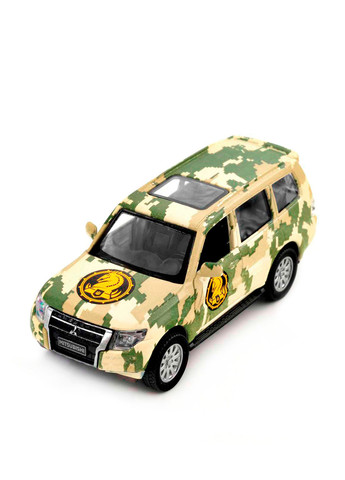 Автомодель MITSUBISHI PAJERO 4WD TURBO, 6,6х17,5х7 см TechnoDrive (285735778)