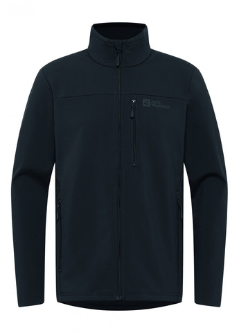 Черная демисезонная куртка Jack Wolfskin A62521_6000