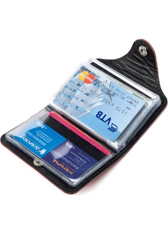 Кожаная визитница 7,5х10,5х0,5 см Shvigel (253491161)