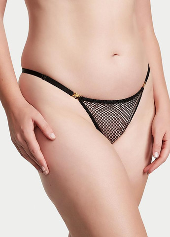 Чорний демісезонний комплект (бюстгальтер, трусики) Victoria's Secret