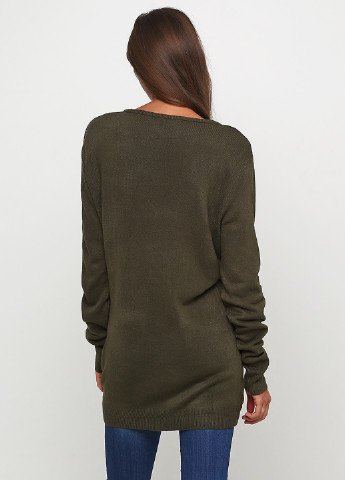 Оливковий (хакі) демісезонний пуловер пуловер CHD