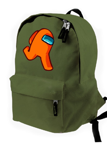 Детский рюкзак Амонг Ас Оранжевый (Among Us Orange) (9263-2408) MobiPrint (217075033)