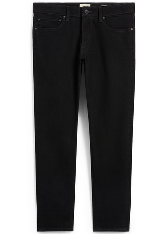 Темно-серые кэжуал демисезонные прямые брюки C&A