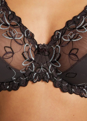 Графітовий бюстгальтер Hunkemoller з кісточками поліамід