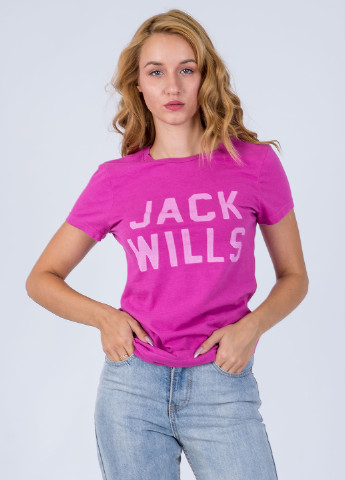 Рожева літня футболка Jack Wills