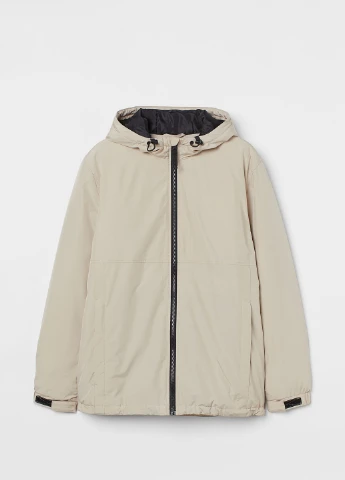 Світло-бежева демісезонна куртка H&M