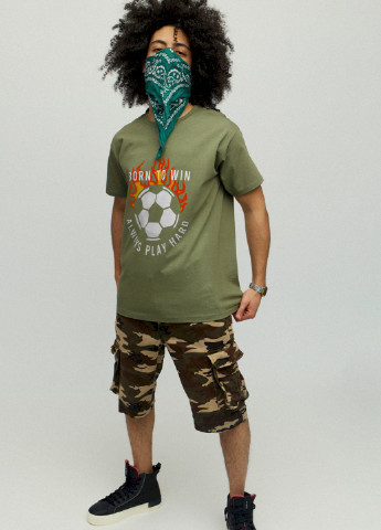 Хакі (оливкова) футболка чоловіча YAPPI