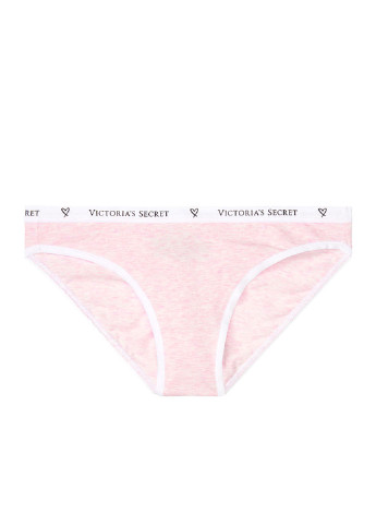 Трусики Victoria's Secret слип логотипы розовые повседневные