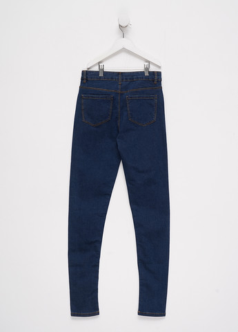 Синие демисезонные зауженные джинсы C&A