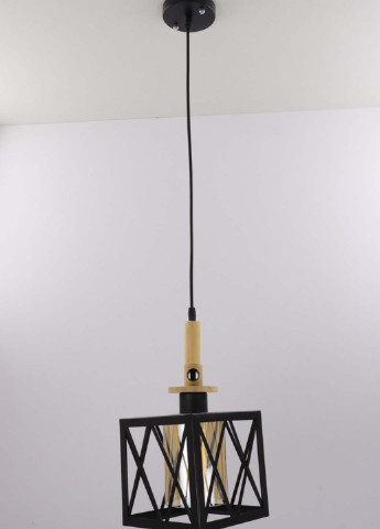 Люстра стельова підвісна в стилі LOFT (лофт) 12302/1-br Чорний 40х16х16 см. Handmade (234538158)
