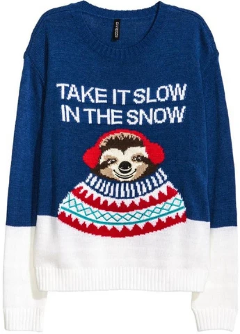 Синій демісезонний светр H&M