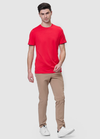 Красная футболка короткий рукав Arber