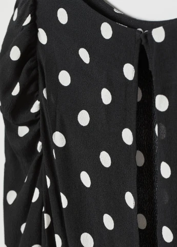 Черное кэжуал платье H&M