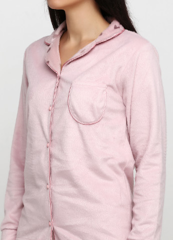 Светло-розовая всесезон пижама (кофта, брюки) кофта + брюки Pijamoni