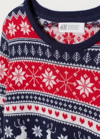 Темно-синий демисезонный джемпер джемпер H&M