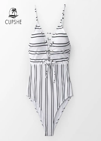 Білий літній купальник CUPSHE