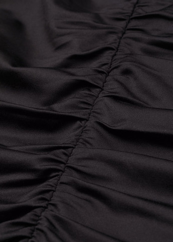 Чорна кежуал сукня футляр H&M однотонна