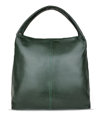 Классическая удобная женская сумка на молнии зеленая большая 35*32*11 Fashion (251853928)
