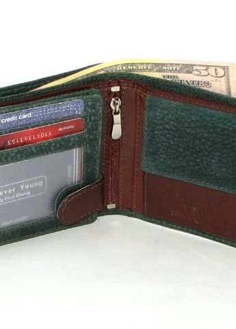 Кошелек мужской N992-VTP GREEN Forever young (253933412)