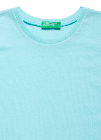 Мятная летняя футболка United Colors of Benetton
