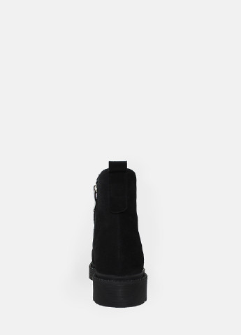 Осенние ботинки rf01155-11 черный Favi из натуральной замши