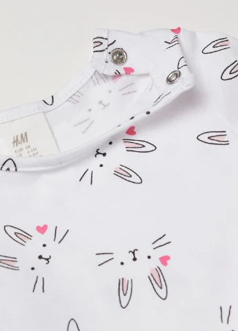 Комбінований демісезонний комплект (комбінезон, лонгслів) H&M