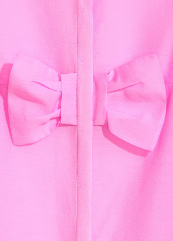 Кислотно-рожева кежуал сукня H&M однотонна