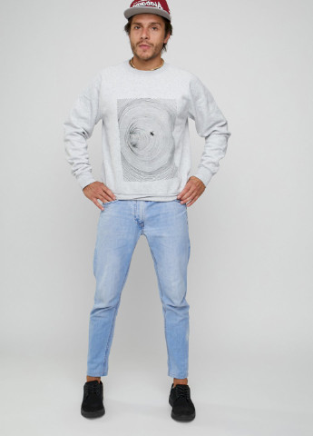 Серый свитшот мужской YAPPI (198688954)