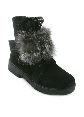 Зимние ботинки ITTS с мехом, со шнуровкой из натуральной замши