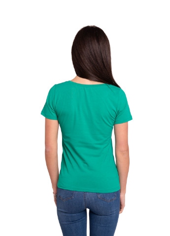 Изумрудная всесезон футболка женская Наталюкс 41-2347