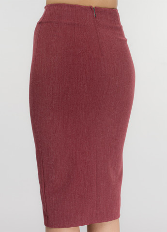 Костюм (жакет, юбка) BGL Комплект (жакет и юбка) юбочный однотонный бордовый деловой шерсть