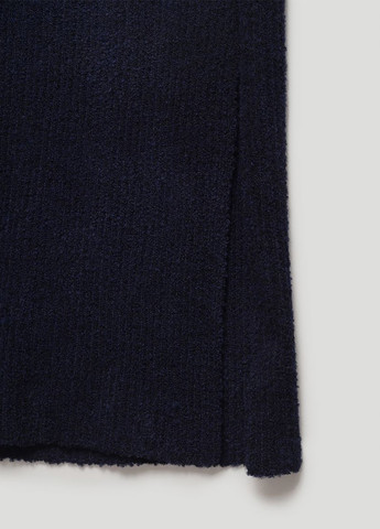 Темно-синяя кэжуал однотонная юбка JUL