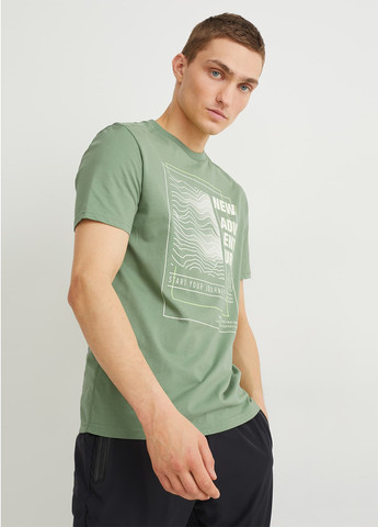 Зелена футболка C&A