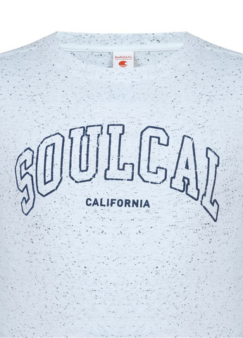 Світло-сіра футболка Soulcal & Co