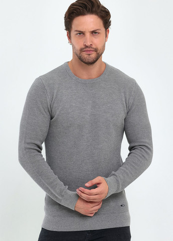 Сірий демісезонний светр джемпер Trend Collection