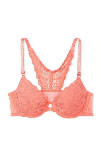 Оранжевый демисезонный комплект (бюстгальтер, трусики) Victoria's Secret