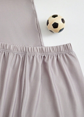 Серая всесезон пижама (майка, шорты) майка + шорты SHEIN