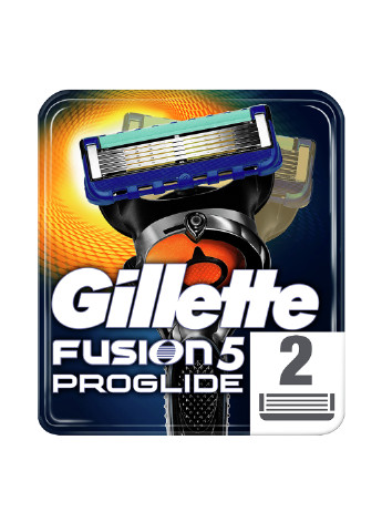 Картриджі для гоління Fusion ProGlide (2 шт.) Gillette (13981907)