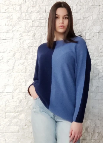 Синий демисезонный джемпер джемпер Cashmere blend