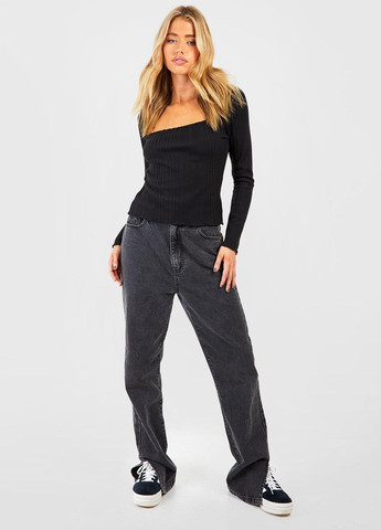 Чорний демісезонний светр Boohoo