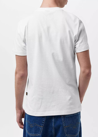 Біла футболка G-Star Raw