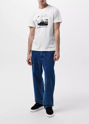 Біла футболка G-Star Raw