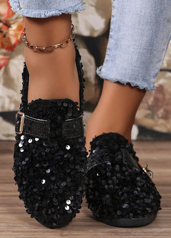 SHEIN Туфли черный з текстиль, китай — демисезон (331034894)