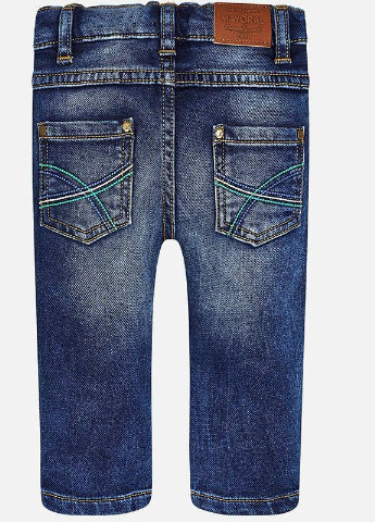 Синие демисезонные джинсы для мальчика Mayoral